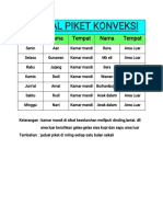 Jadwal Piket Ko-WPS Office