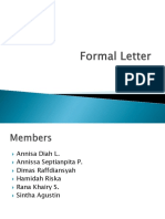 Formal Letter Edit