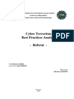 Uncovering Gaps in Cyber Terrorism Best Practices