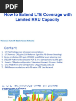 How to Extend LTE Coverage With Limited RRU Capacity-Read Only