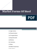 Market Forms of Steel