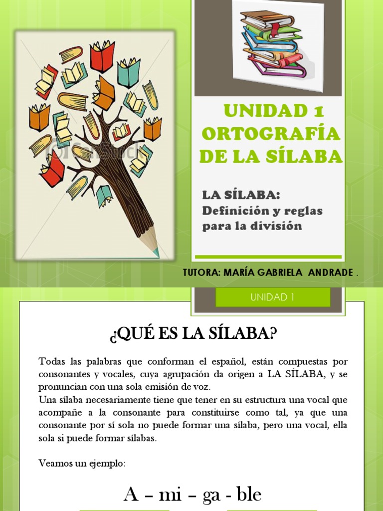 Reglas de División Silábica | PDF | Sílaba | Vocal