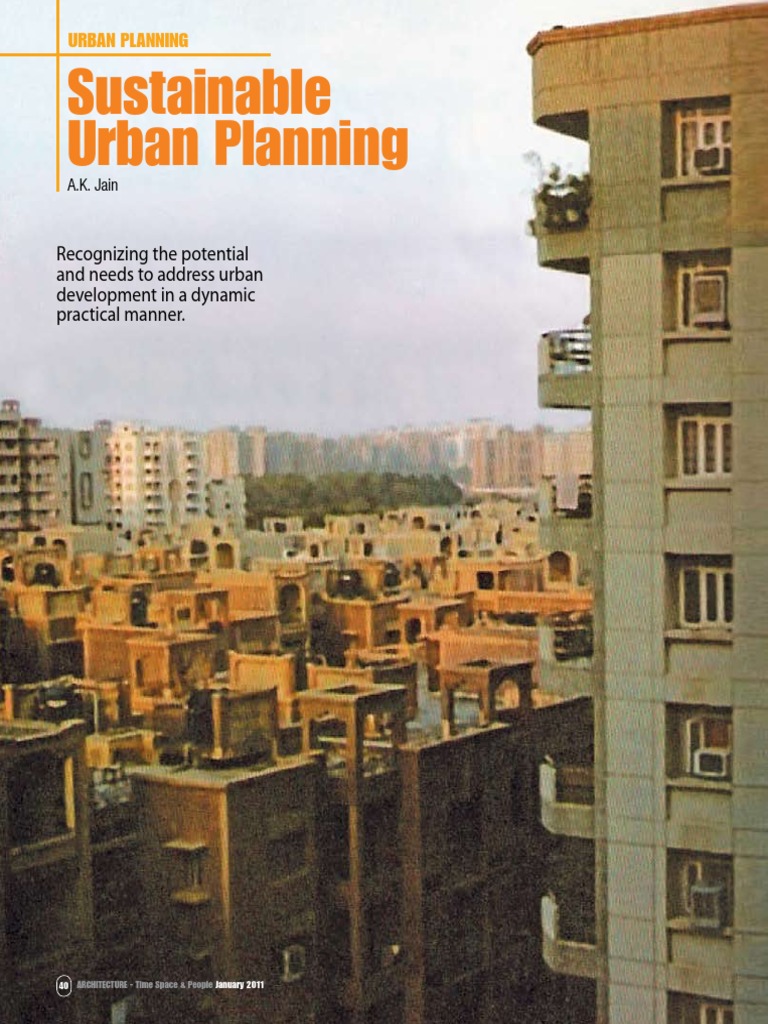 Sustainable Urban Planning | PDF | City | Sustainability