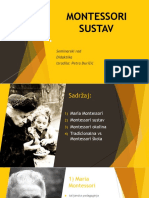 Montessori Sustav Seminarski Rad Prezentacija