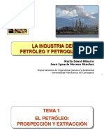 Tema 01. El Petróleo Prospección y Extracción