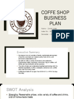 Coffee Shop Business Plan Template