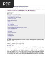 Circuitary and Cannulation Techniques