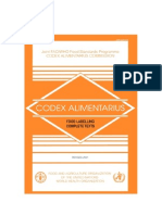 Codex Alimentarius Food Labelling Complete Texts