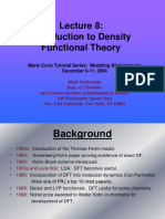 Introduction to Density Functional Theory