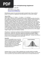 Statistics Supplement McEvoy