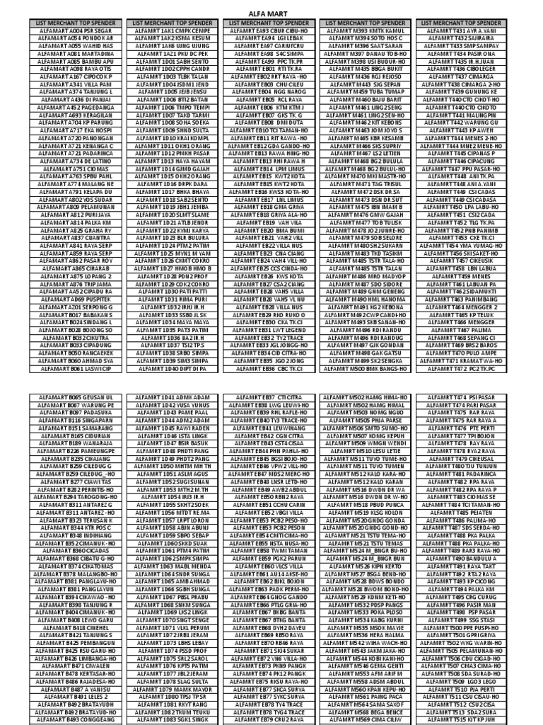 Alfamart Pdf