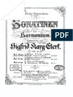 Sigfrid Karg-Elert - 3 Sonatine for harmonium in G, Op.14, No.1
