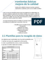 Herramientas para Mejora de La Calidad CAP 2