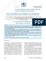 Influence of Adolescents Physical Activity on Bone Mineral_2016