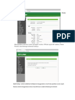 Menu Pada Access Point