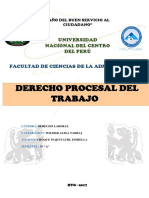 Derecho Procesal Del Trabajo Final