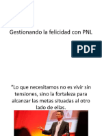 Gestionando La Felicidad Con PNL