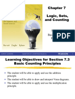 Logic, Sets, and Counting: Section 3 Basic Counting Principles