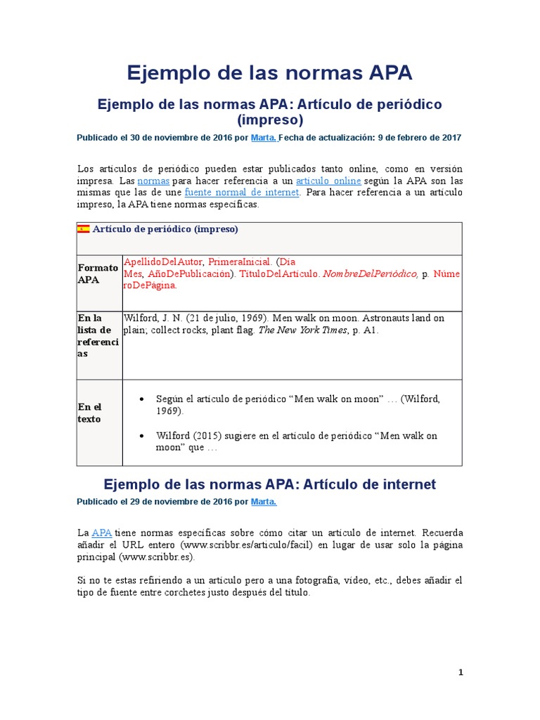 Ejemplo de Las Normas APA Docx ESPAÑOL PDF Diccionario Youtube