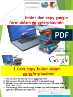 Cara Copy Folder dan Form Google