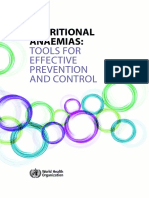 Nutritional Anaemias:: Tools For Effective Prevention and Control