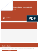Welcome To Powerpoint For Android
