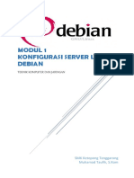 Modul 1 Konfigurasi Server Linux Debian