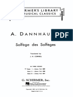 Solfège Des Solfèges (Volumes 1 To 3) by Danhauser
