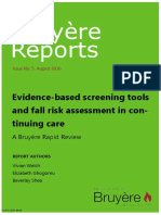 Falls Assessment in Continuing Care