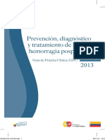Guia de Bolsillo Hemorragia Postparto PDF