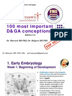 100 Concepts of Developmental and Gross Anatomy