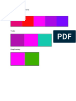 Business Card Color Schemes