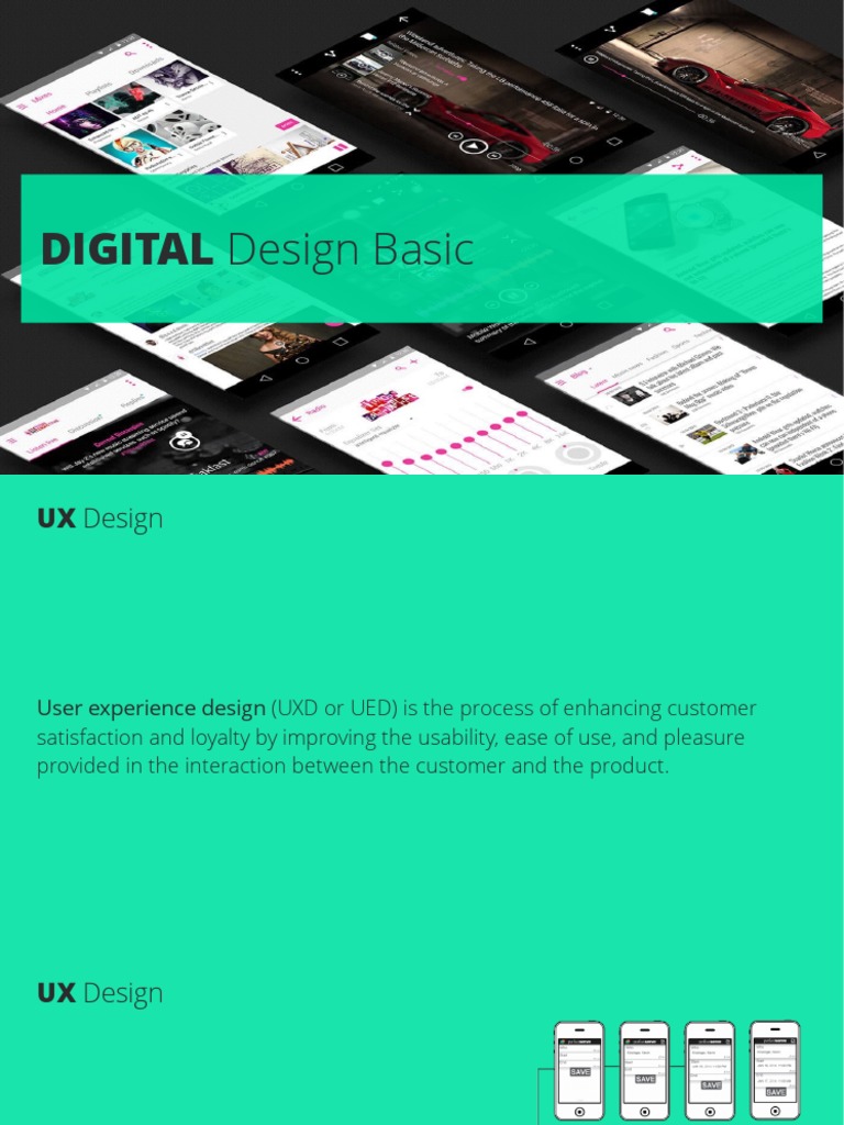 Digital Design Basics PDF User Interface Design Cognitive Science