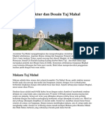 Arsitektur dan Desain Taj Mahal - Copy.docx