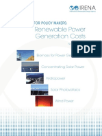 Renewable Power Generation Costs PDF