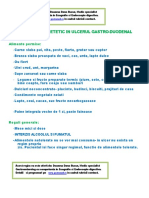 Regim Igieno - Dietetic - Ulcer