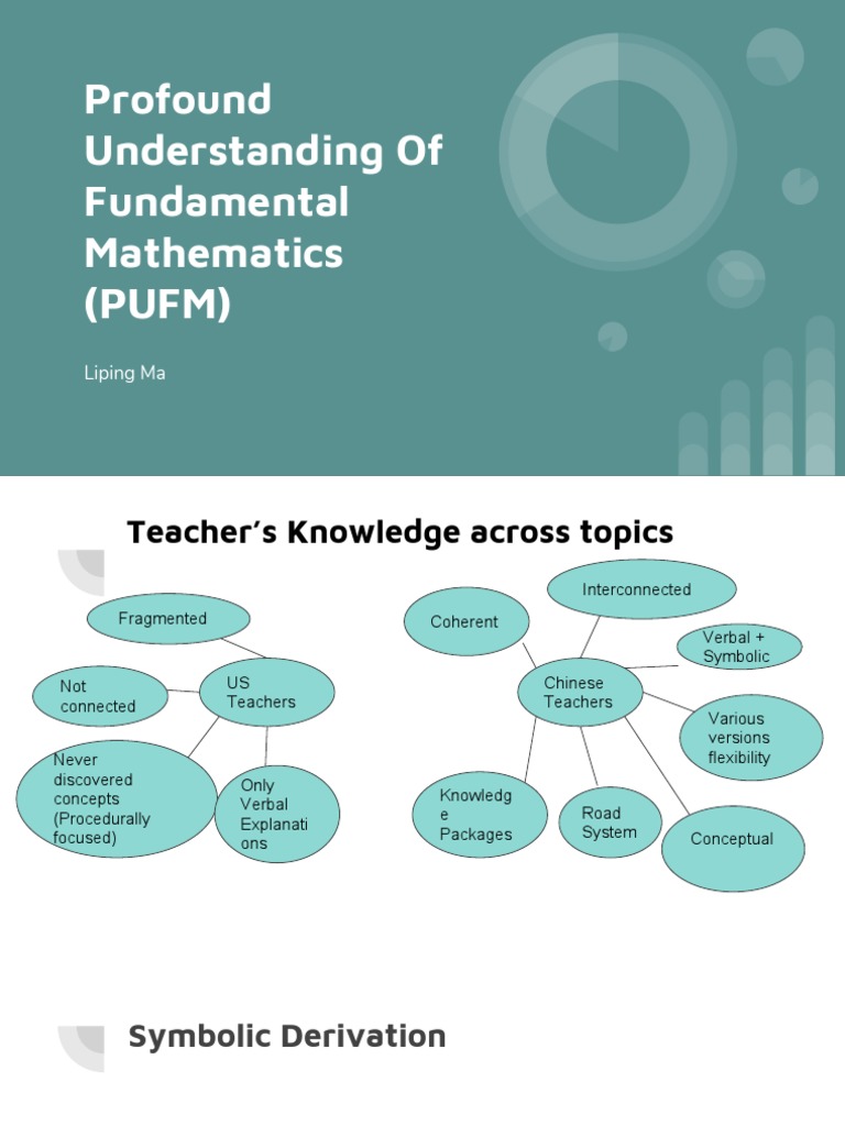 Profound Understanding of Fundamental Mathematics | PDF | Subtraction ...