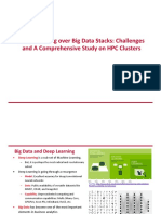 Deep Learning Over Big Data Stacks: Challenges and A Comprehensive Study On HPC Clusters