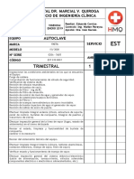 Planilla MPP Autoclave Ns 0206 5605