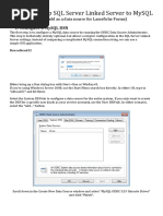 Mysql To MSSQL