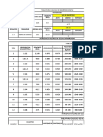 Tablas de Calculo Materiales