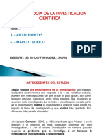 Antecdentes y Marco Teorico