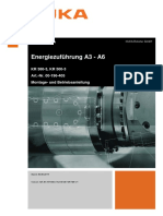 Energiezuführung A3 - A6: Robot Option