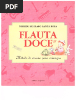 Flauta Doce - Metodo de Ensino Para Crianças (Professor)