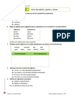 El Adjetivo PDF