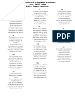 Himno Nacional de La República de Colombia PDF