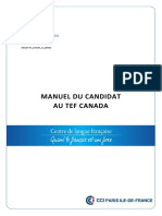 Sample Manuel-Candidat-Tef-Canada PDF