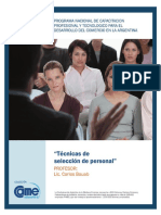 Tecnicas de Seleccion de Personal - Introduccion PDF