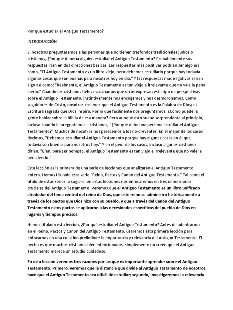 Por Que Estudia La Biblia | PDF | Pablo el apóstol | Biblia