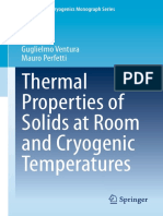 Thermal Properties of Solids at Room and Cryogenic Temperatures
